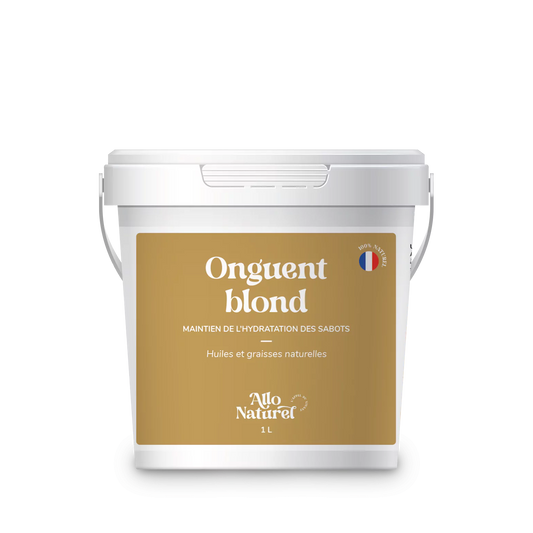 Onguent Blond - Graisse hydratante pour sabot cheval | Allo Naturel