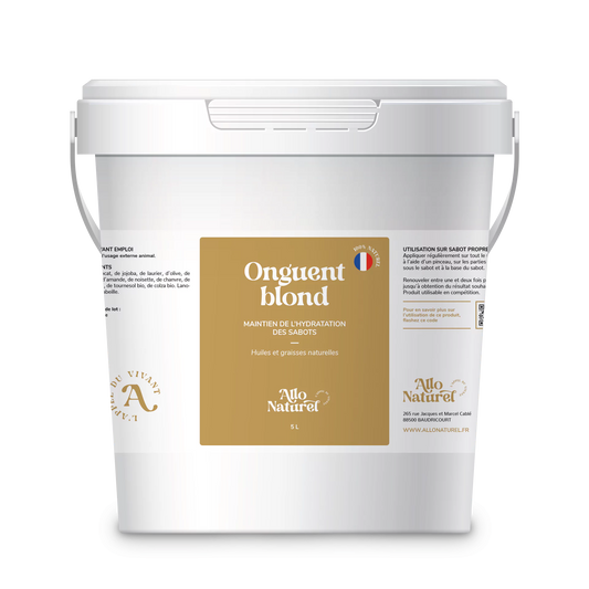 Onguent Blond - Graisse hydratante pour sabot cheval | Allo Naturel