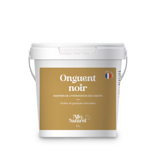 Onguent Noir - Soin protecteur humidité pour sabots chevaux | Allo Naturel
