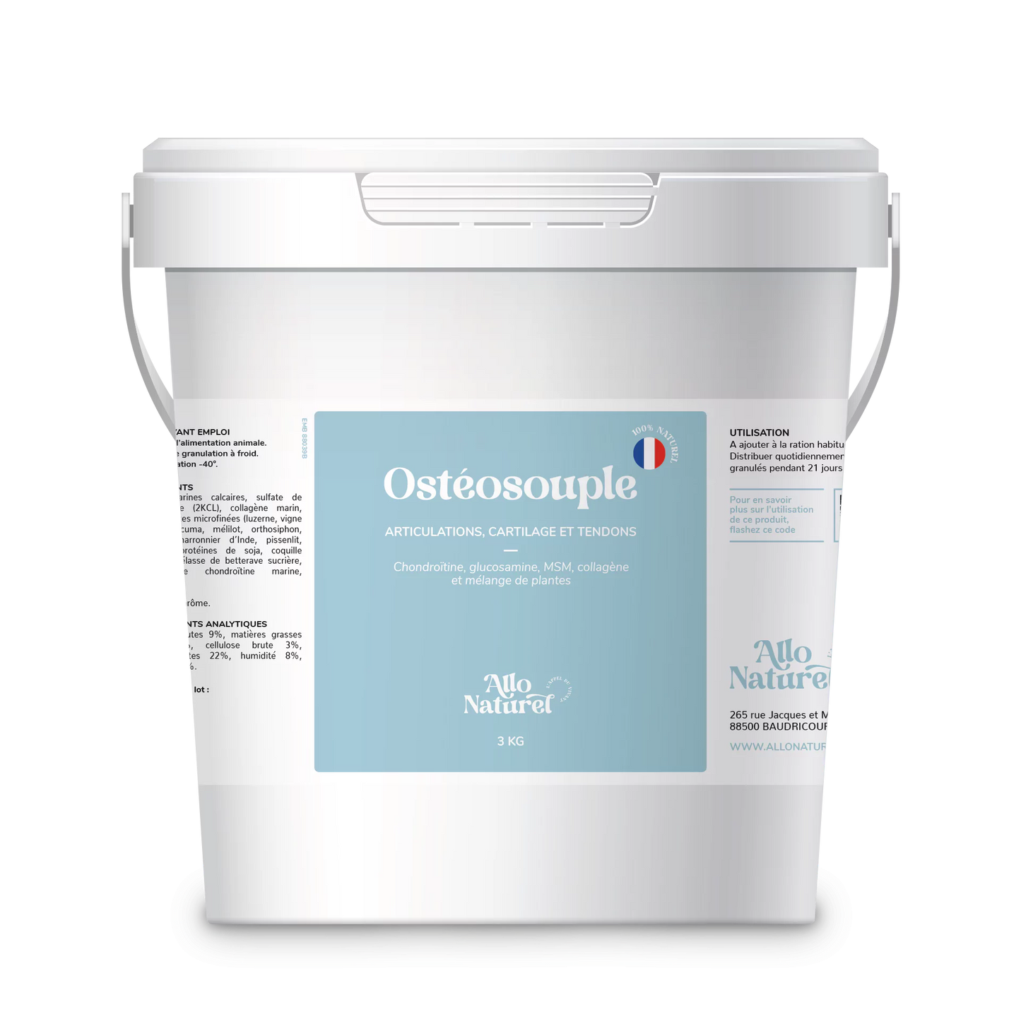 Ostéosouple - Complément articulations, cartilage & tendons cheval | Allo Naturel