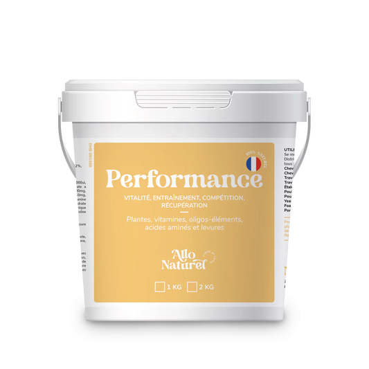 Performance - Vitalité, entraînement & récupération cheval | Allo Naturel