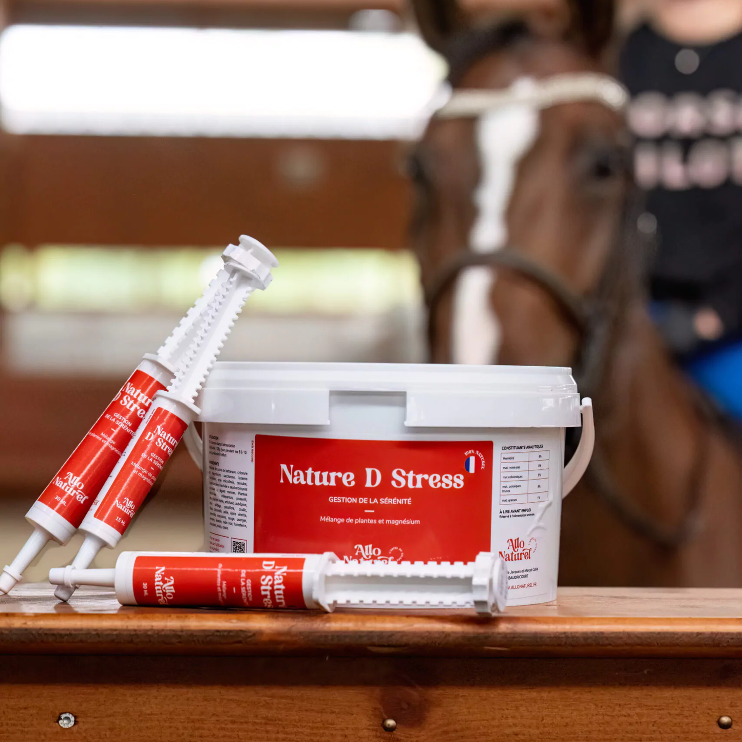 Nature D Stress - Complément Anti-Stress Seringue Chevaux | Allo Naturel
