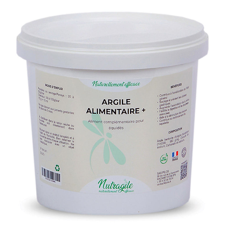 Argile Alimentaire+ Santé Digestive & Croissance Minérale | Nutragile