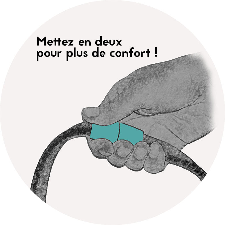 Rênes Adjust cuir avec grip – fabrication française – In horse we trust