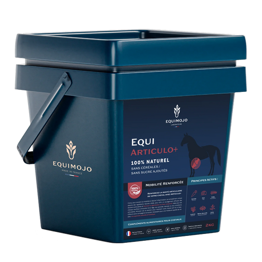 Equi-Articulo+ – Complément naturel pour articulations chevaux – Arthrose & douleurs - Equimojo