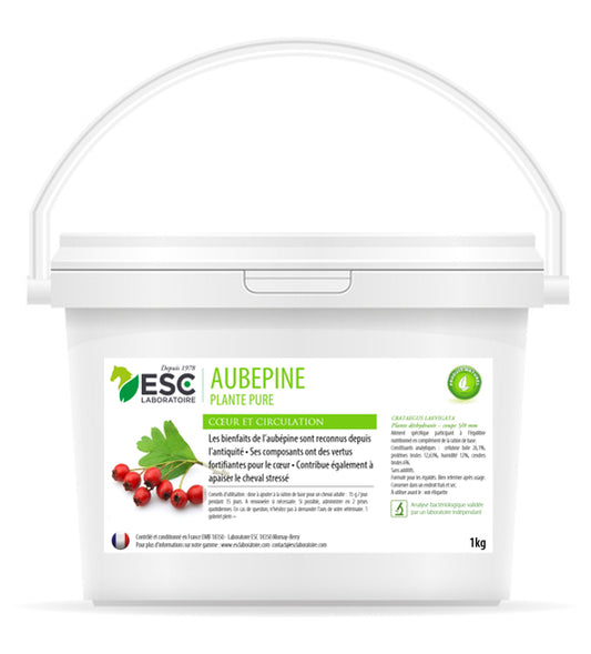 Aubépine – Renfort cardio naturel et gestion du stress chez le cheval ESC
