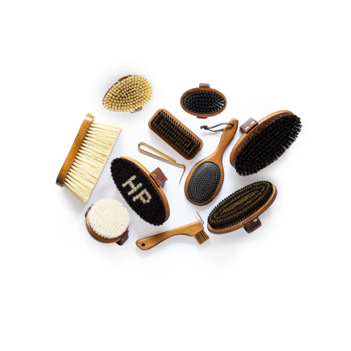 Collection de Brosses Cheval Hairy Pony – Pansage Complet & Cure-pieds