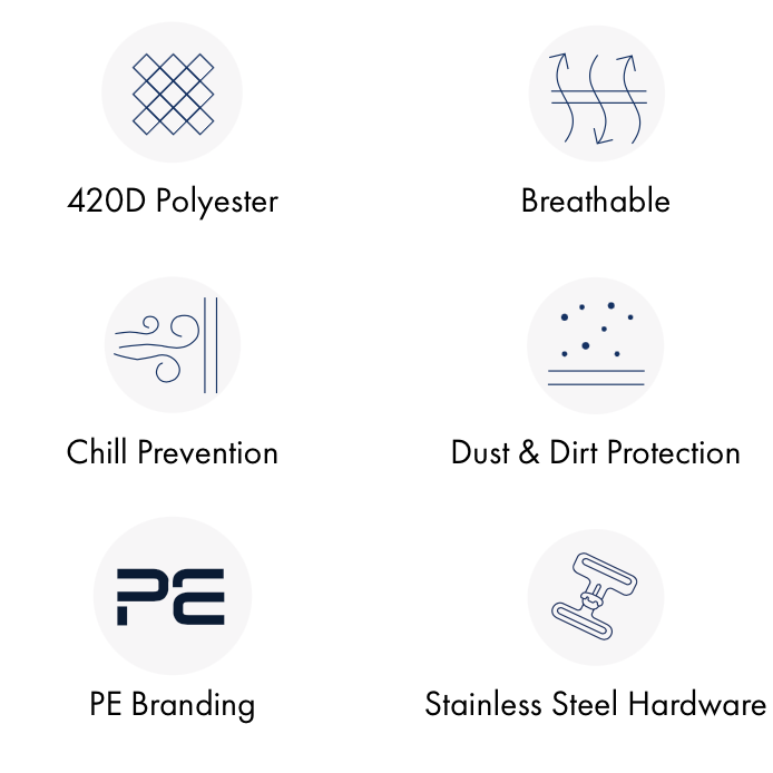 Couverture d’Écurie Garissa 200g Polyester Ripstop 420D Respirant | Premier Equine