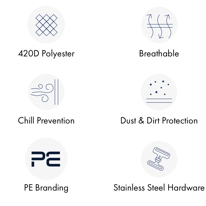 Couverture d’Écurie Tuscan 200g en Polyester Ripstop 420D Respirant | Premier Equine