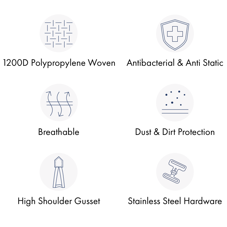 Couverture d’Écurie Domus 400g avec Couvre-Cou Intégré | Premier Equine Polypropylène 1200D