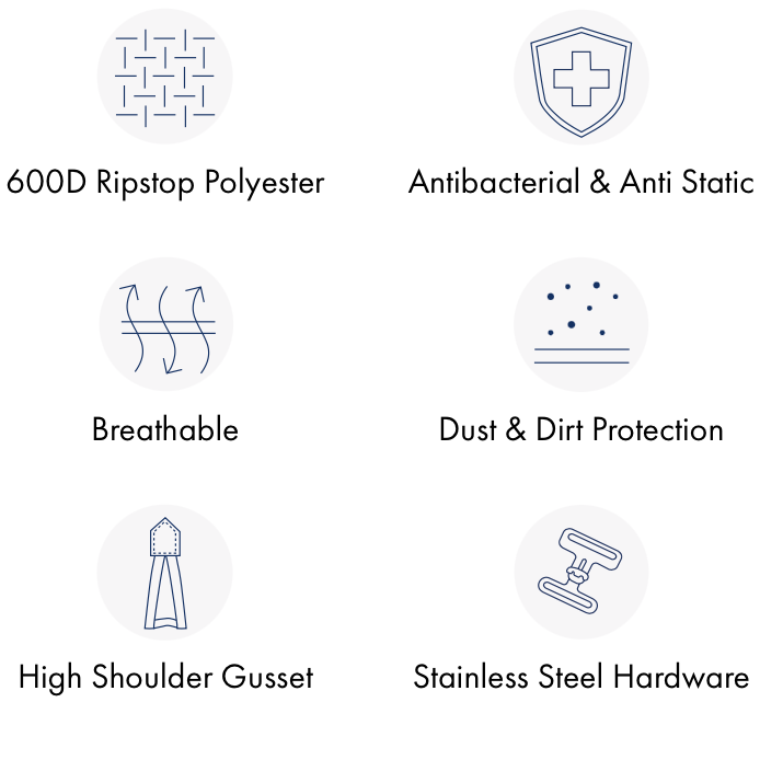 Couverture d’Écurie Hydra 200g avec Couvre Cou Amovible | Polyester 600D avec Revêtement Téflon Résistant