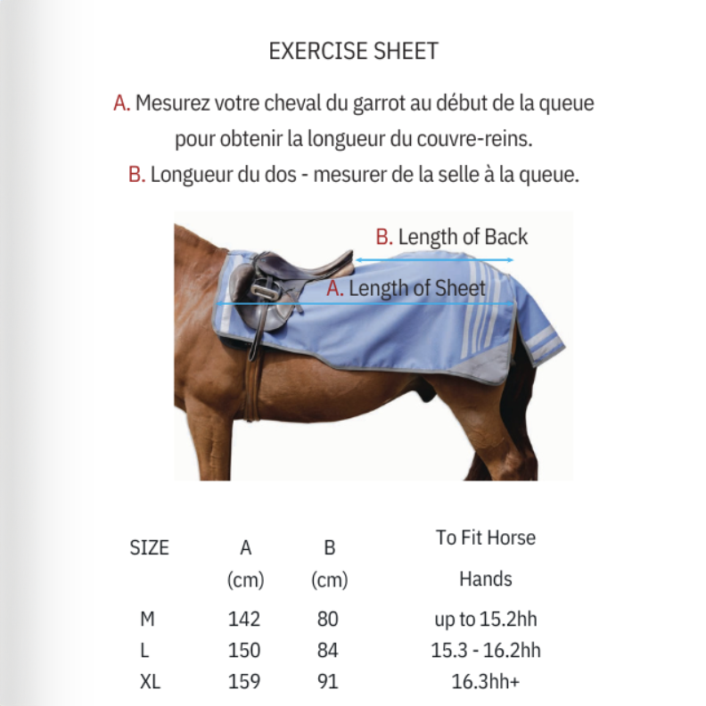 Couvre-Reins Stratus Reflective Premier Equine – Imperméable et Haute Visibilité