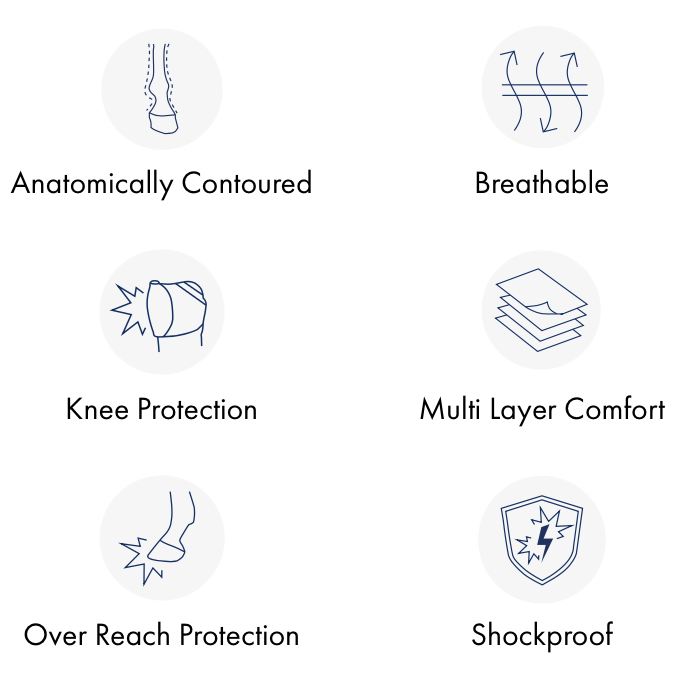 Guêtres de Transport Pro-Tech Genou Airtechnology Premier Equine – Protection et Confort