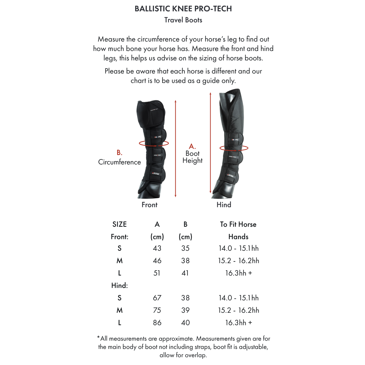 Guêtres de Transport Ballistic Knee Pro-Tech Premier Equine – Protection Renforcée et Confort