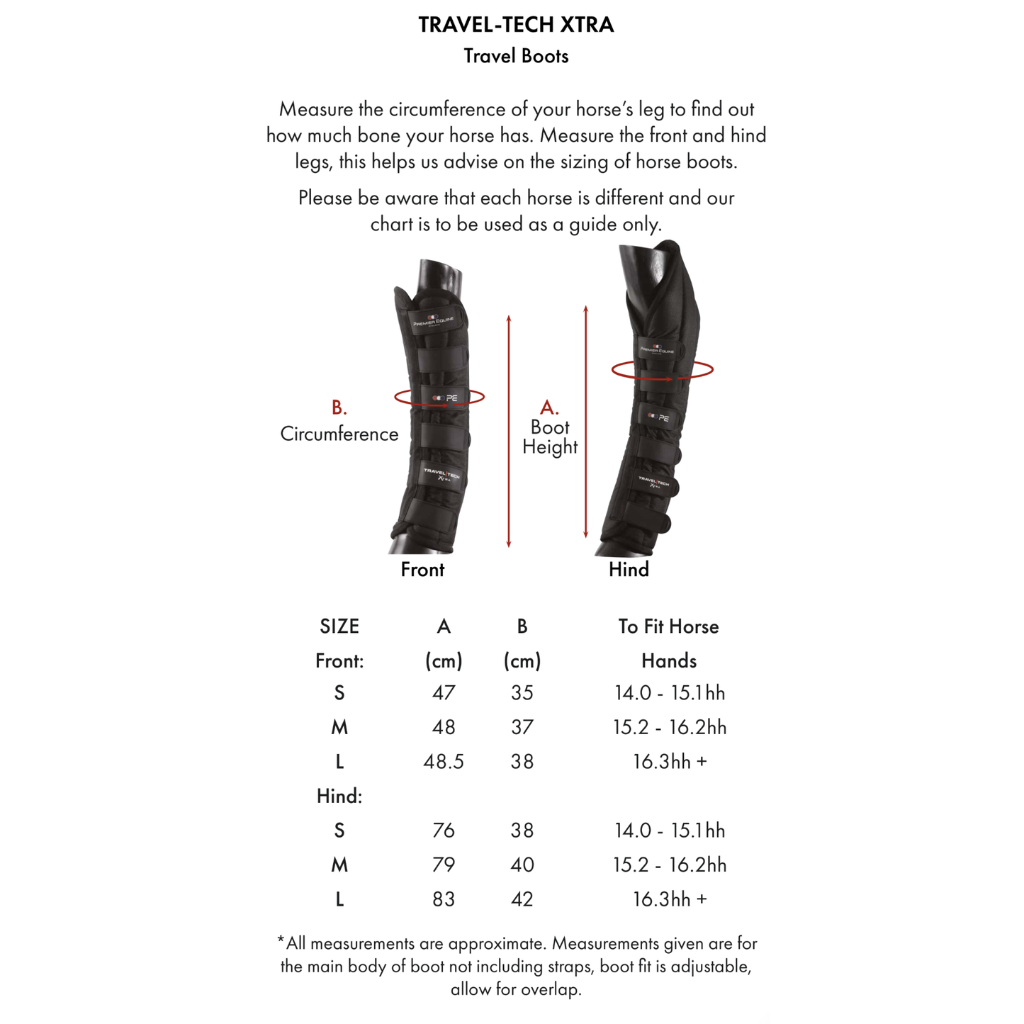 Guêtres de Transport Travel-Tech Xtra Premier Equine – Protection Renforcée et Confort Optimal