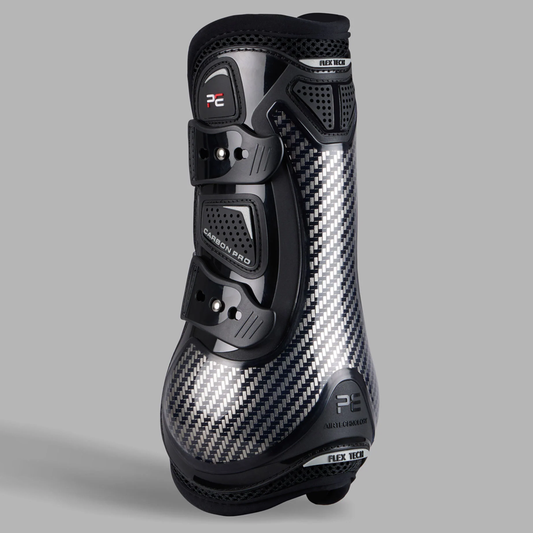 Guêtres Premier Equine Carbon Pro – Protection haut de gamme pour les membres du cheval