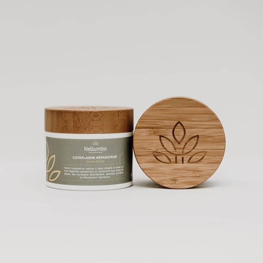 Cataplasme Réparateur Cheval - Argile & Eau de Mer | Nellumbo