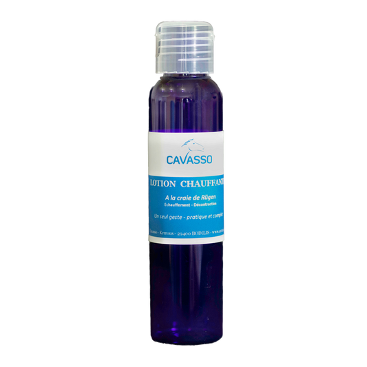 Lotion Chauffante Cavasso – Prépare et Détend les Muscles du Cheval