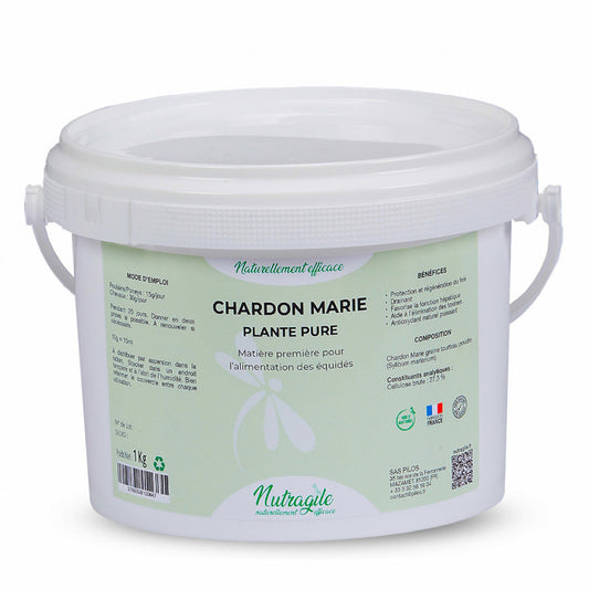 Chardon Marie Poudre Drainant & Régénération Foie | Nutragile