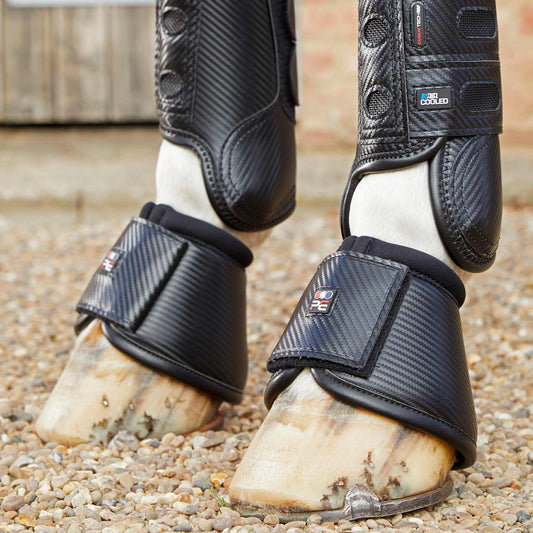 Cloches Carbon Wrap Over Reach Premier Equine – Protection Anti-Abrasion et Absorption des Chocs
