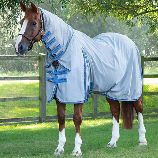 Couverture Anti-Mouches Premier Equine Combo Mesh Air – Respirante, Protection UV et Liberté de Mouvement