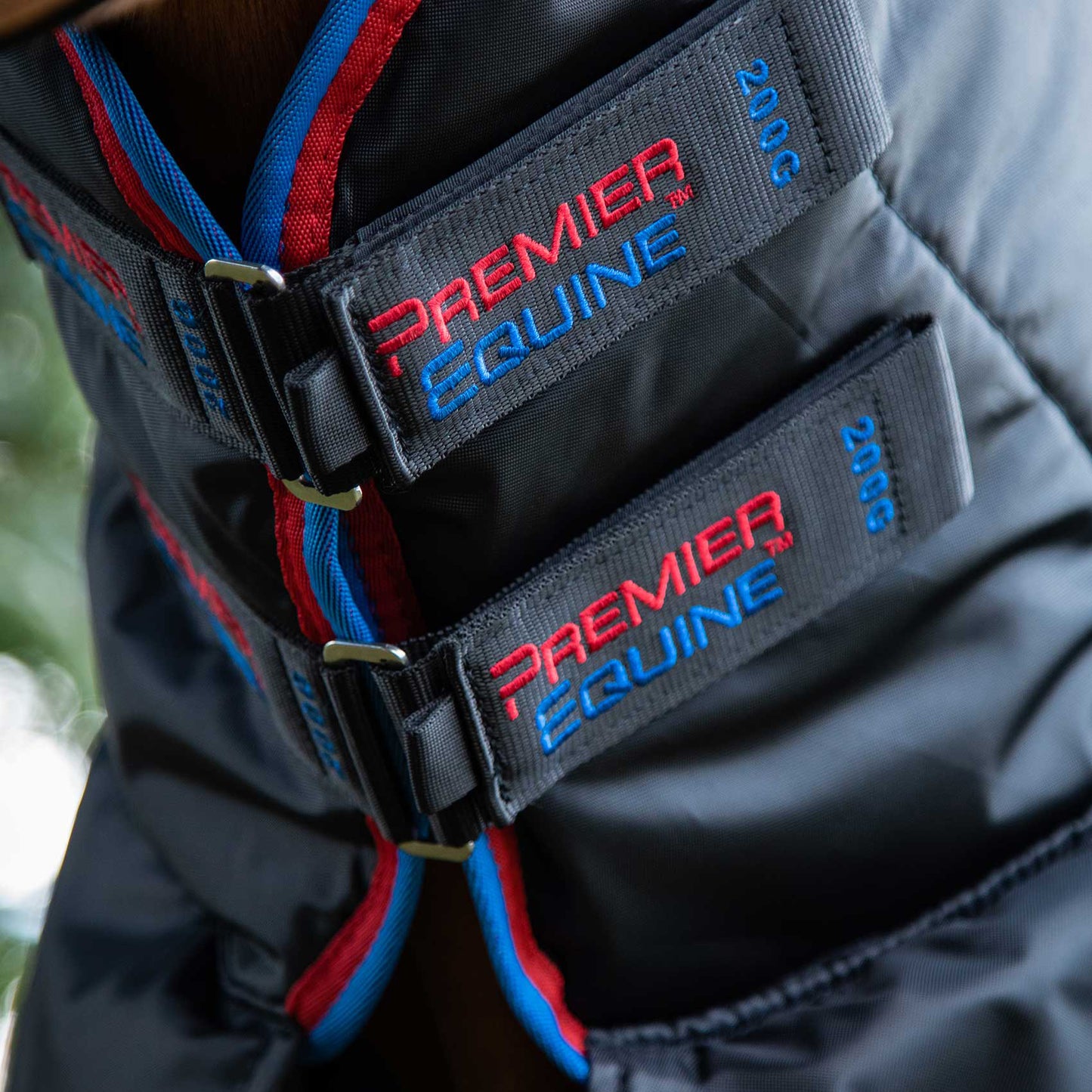 Couverture d’Écurie Combo 200g avec Couvre-Cou | Premier Equine Polyester 420D