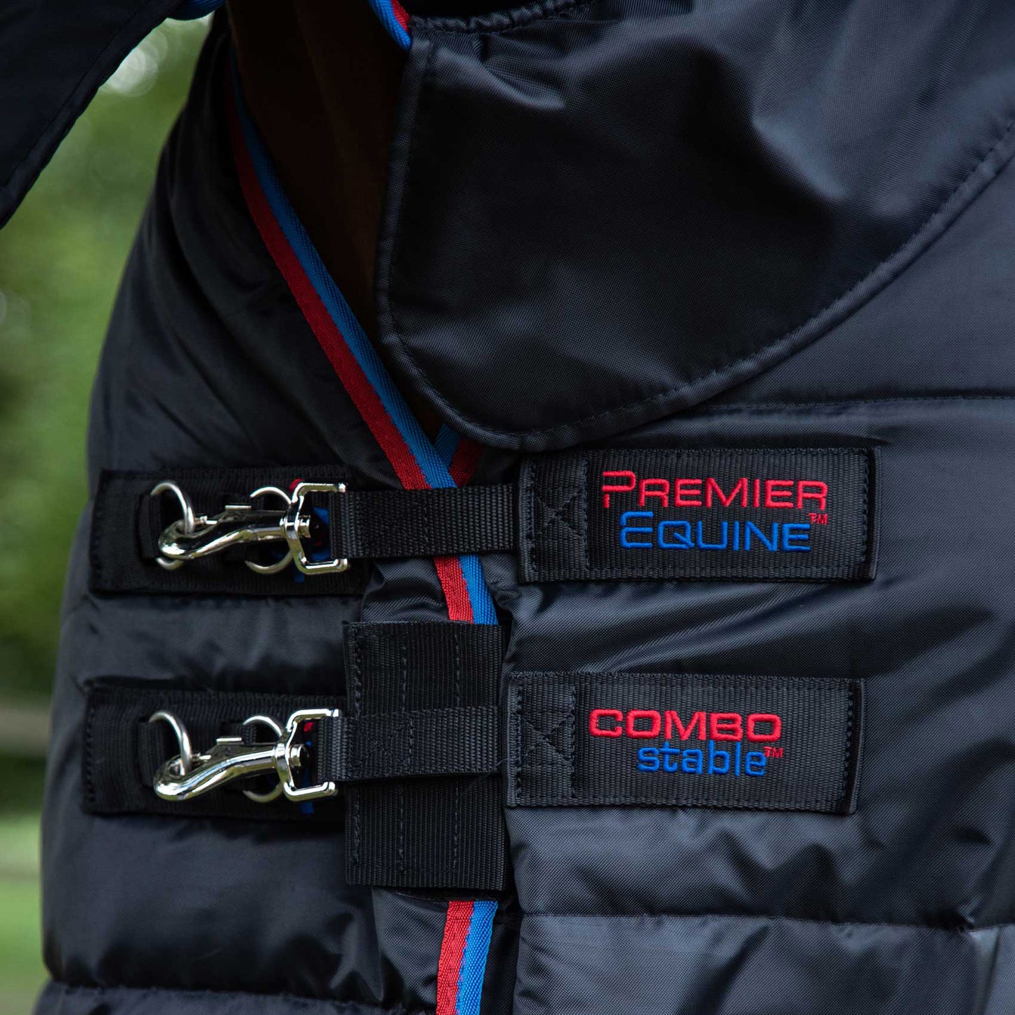 Couverture d’Écurie Combo 200g avec Couvre-Cou | Premier Equine Polyester 420D