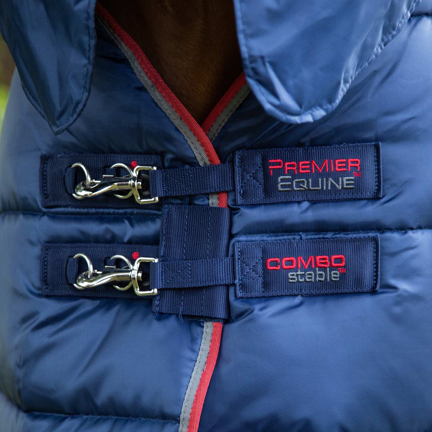 Couverture d’Écurie Combo 400g avec Couvre-Cou | Premier Equine Polyester 420D