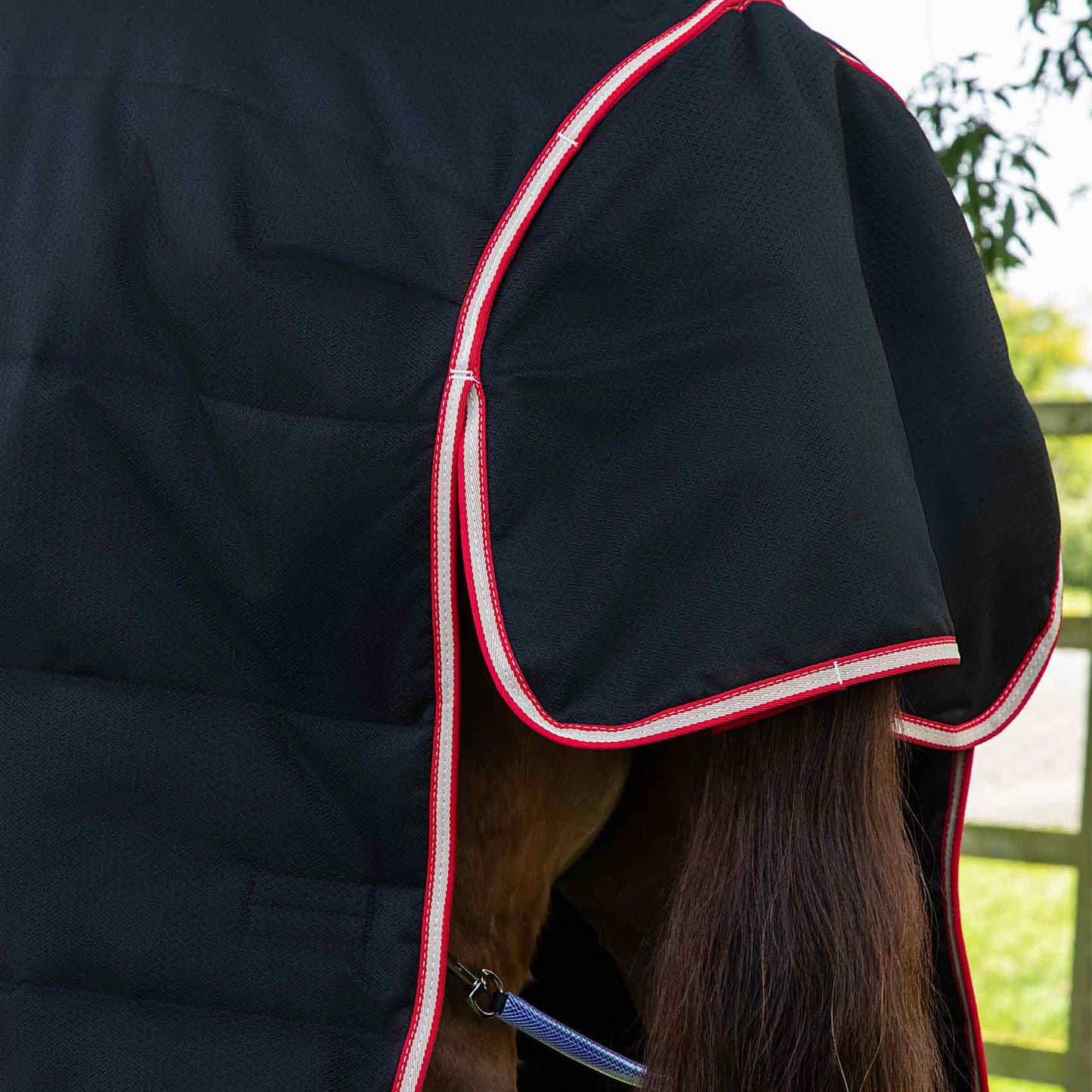 Couverture d’Écurie Lucanta 200g Demi Stable | Polyester 600D Respirant & Coussin de Garrot