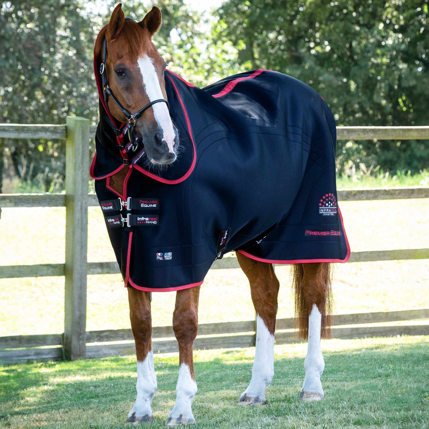 Couverture Nano Tec Infrared Premier Equine – Thérapie Infrarouge pour Chevaux
