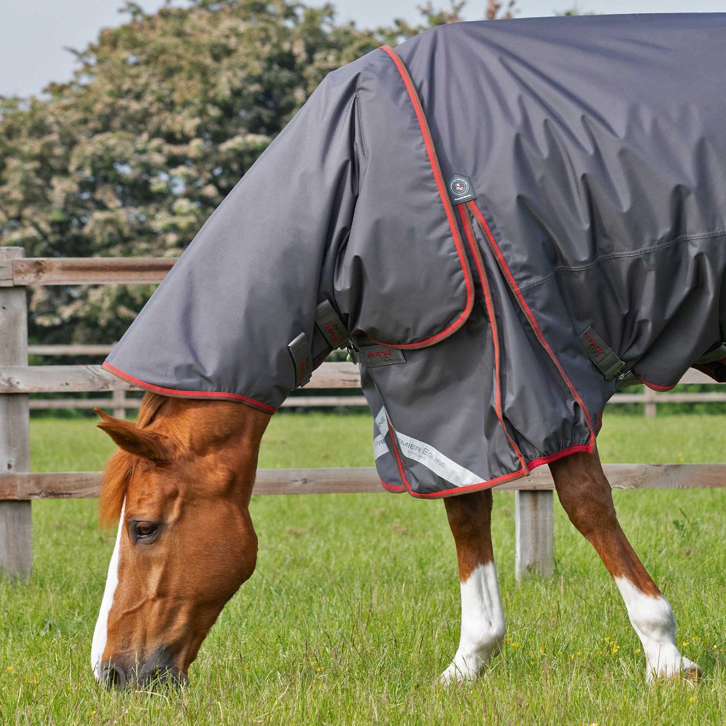 Couverture Buster 150g Nylon Balistique 840D Imperméable avec Couvre-Cou | Premier Equine