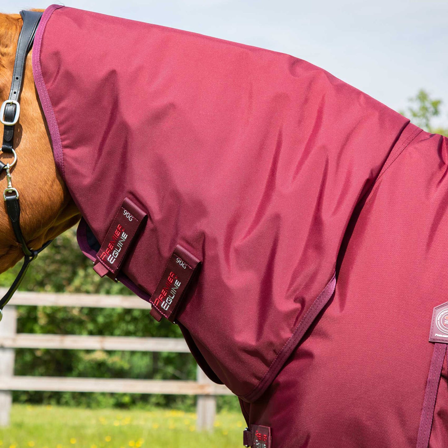 Couverture Buster Storm Classic 90g Imperméable Nylon Balistique 840D avec Couvre-Cou | Premier Equine