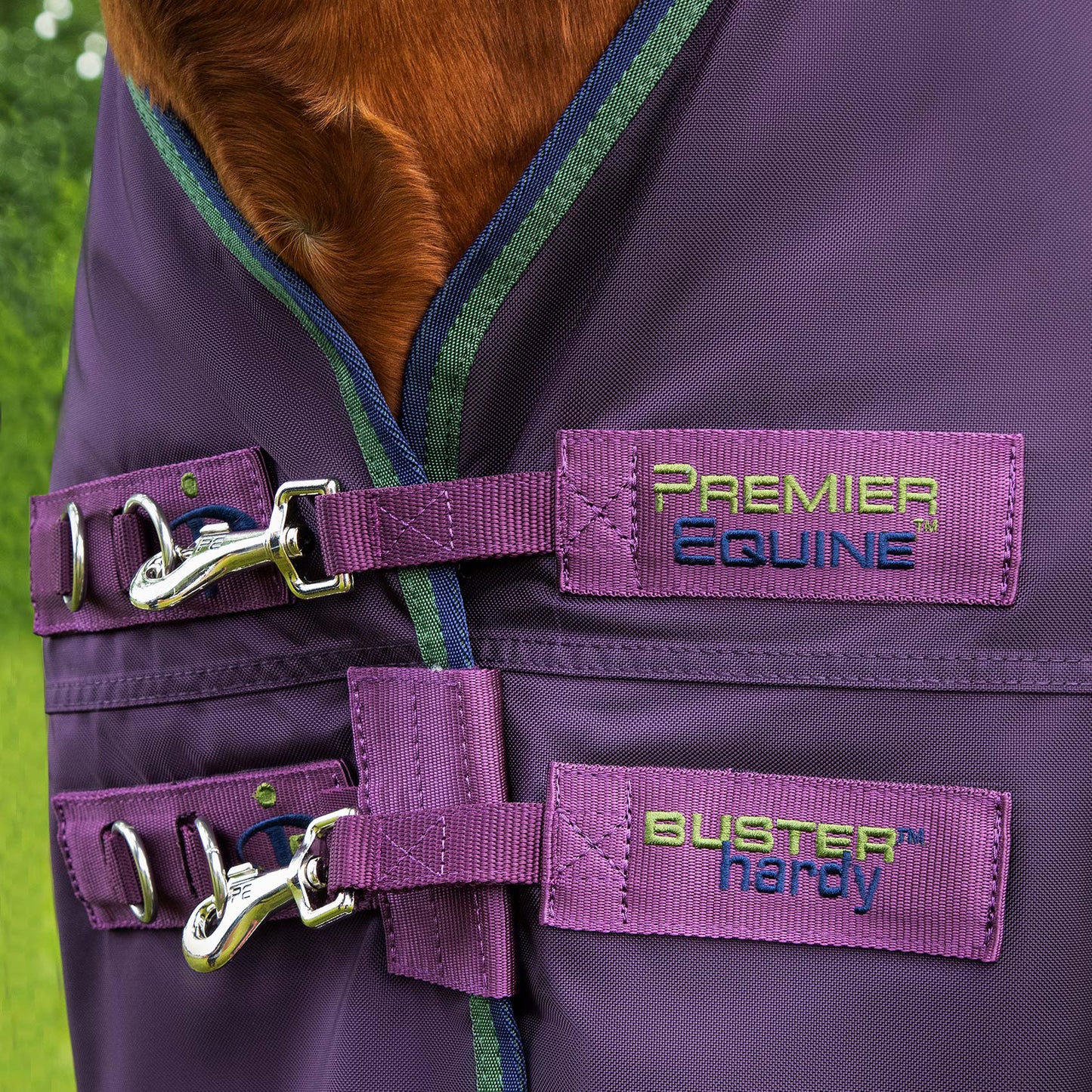 Couverture Cheval Buster Hardy 100g Demi-Cou – Imperméable et Chaude