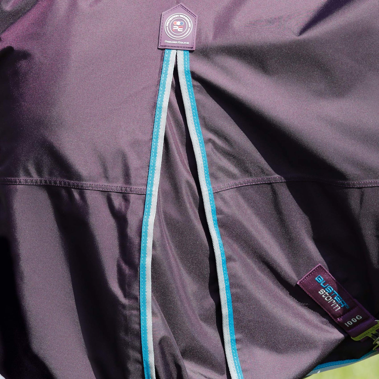 Couverture Buster Storm 100g Imperméable Nylon Balistique 840D avec Couvre-Cou | Premier Equine