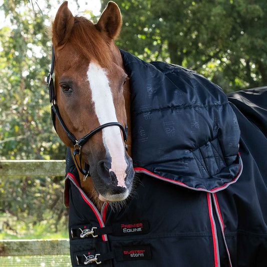 Couverture Buster Storm 400g Combo Imperméable Nylon Balistique 840D avec Couvre-Cou | Premier Equine