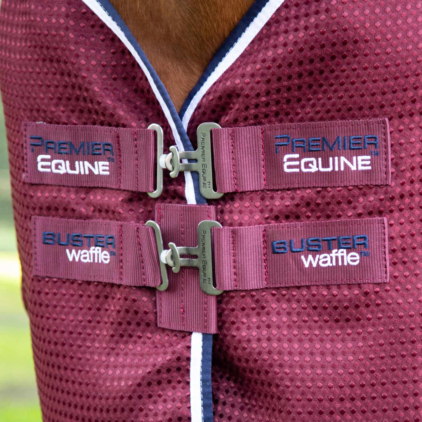 Couverture Séchante Premier Equine Buster Waffle – Refroidissement Rapide et Confort Optimal pour Chevaux