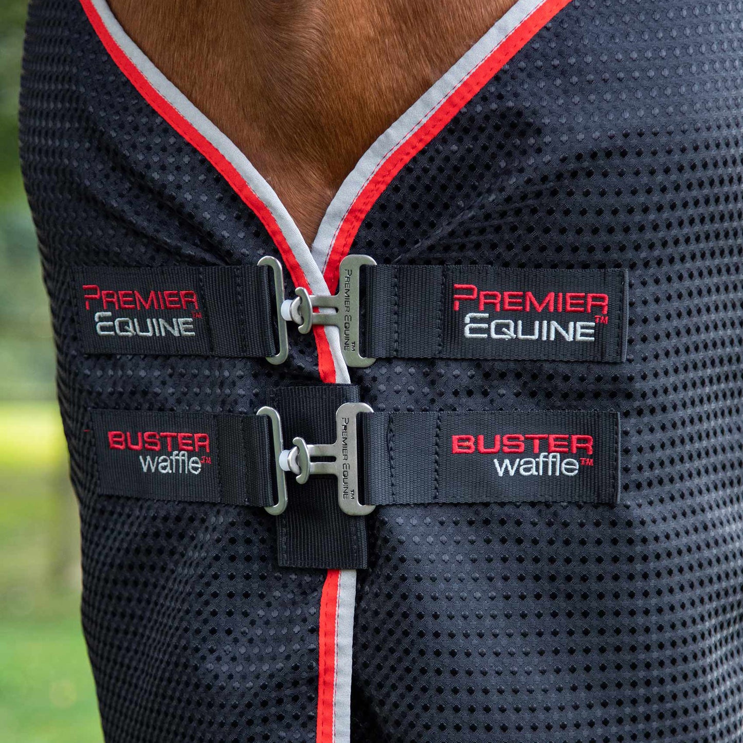 Couverture Séchante Premier Equine Buster Waffle – Refroidissement Rapide et Confort Optimal pour Chevaux