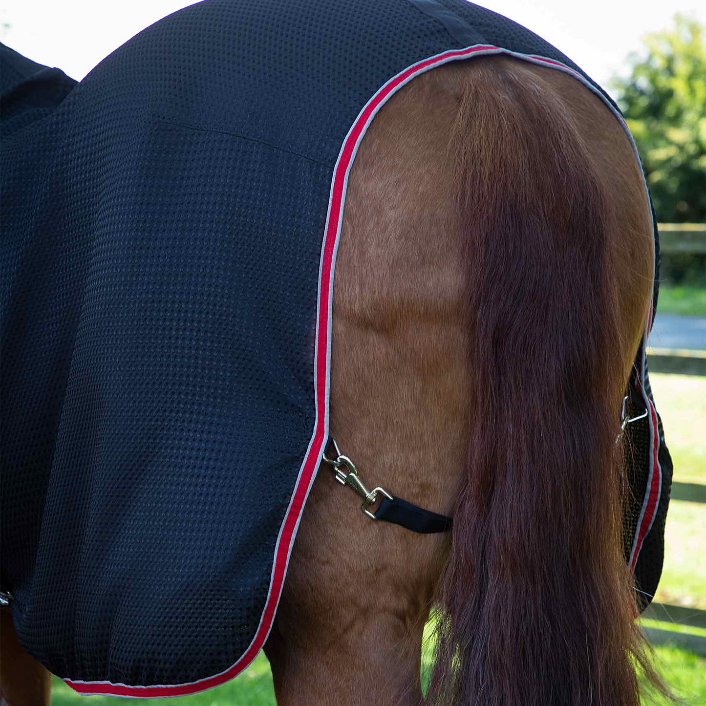 Couverture Séchante Combo Premier Equine Buster Waffle – Confort et Refroidissement Optimaux avec Couvre-Cou Intégré