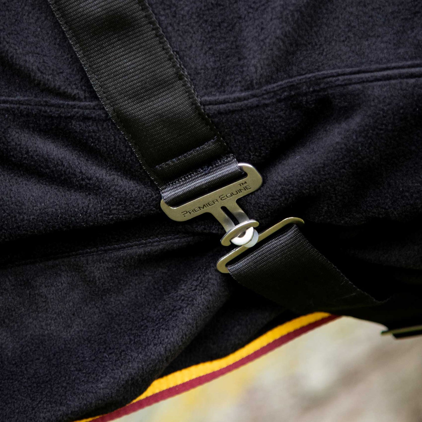 Couverture Séchante Buster Continental Edition Premier Equine – Polaire anti-boulochage 280g pour cheval