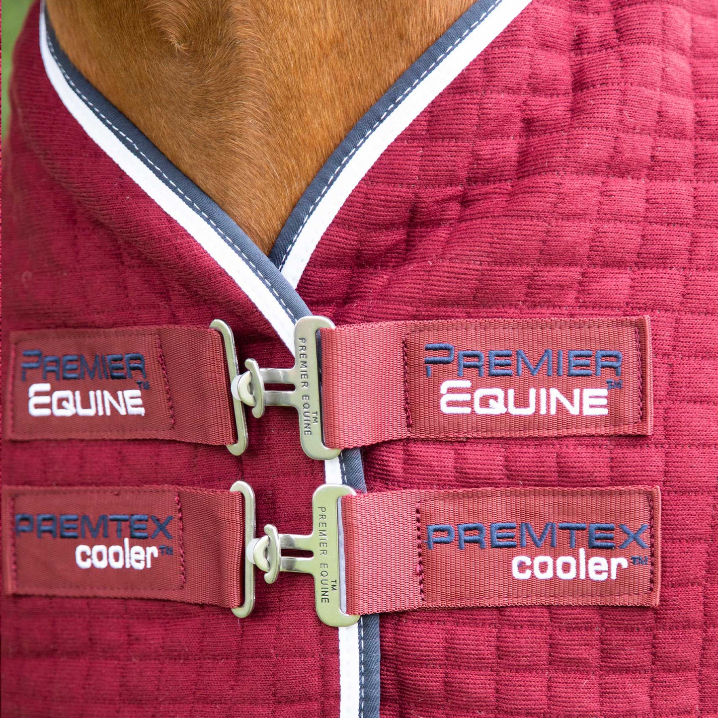 Couverture Séchante Premtex Premier Equine – Couverture technique respirante et absorbante pour cheval