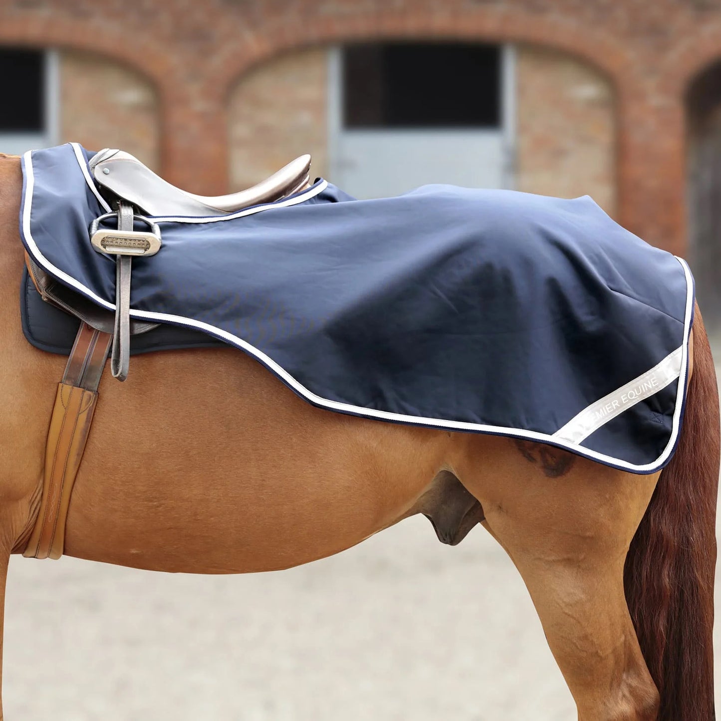Couvre-Reins d’Exercice Premier Equine – Nylon Balistique Imperméable avec Doublure Polaire