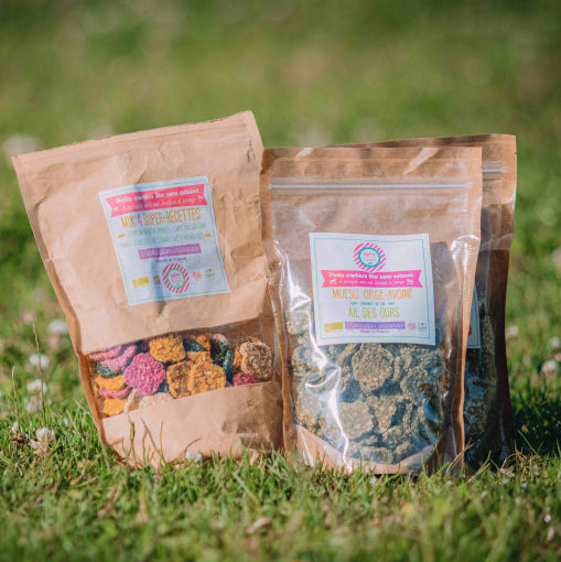 Crackers Cheval Ail des Ours – Happy Crackers – Biscuits Bio Détoxifiants et Sains