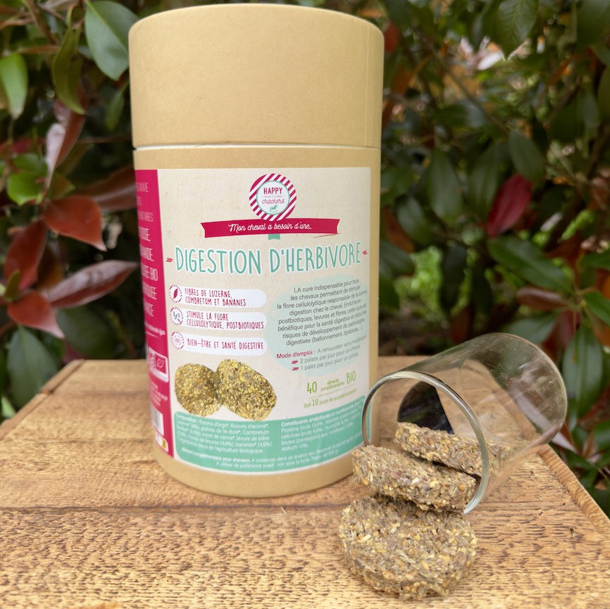 Digestion d’Herbivore Bio – Bien-Être Digestif et Stimulation de la Flore | Happy Crackers