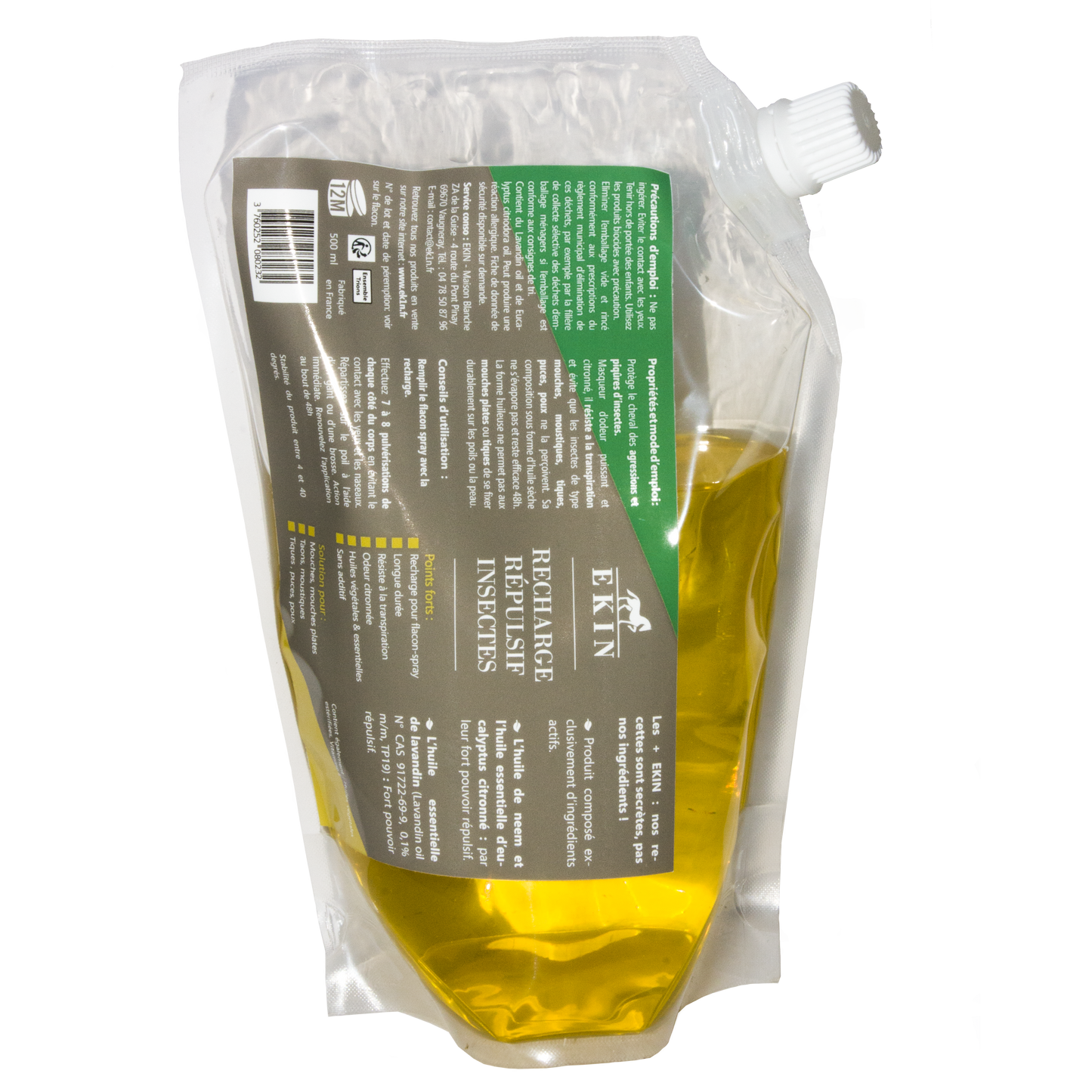Spray d’Été Répulsif Insectes Waterproof Ekin – Protection Durable Contre Piqûres