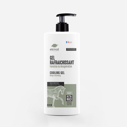 Gel rafraîchissant cheval – Ekinat | Récupération & tendons