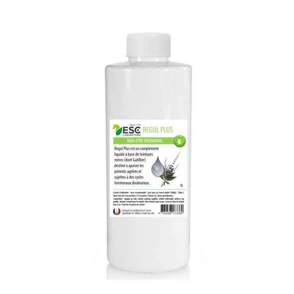 Regul Plus cheval – Gattilier, houblon et réglisse pour apaisement des ovaires sensibles – ESC Laboratoire