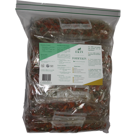 Form’EKIN Complément Naturel pour Chevaux – Santé Intestinale & Qualité du Poil