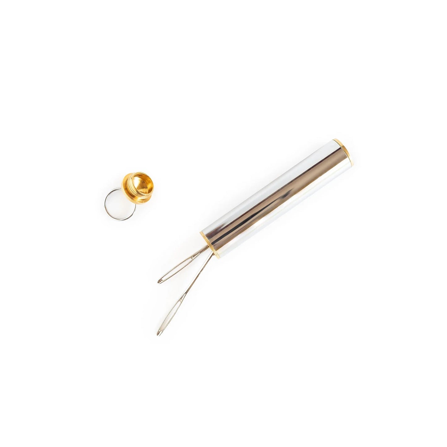 Aiguilles à tresser pour chevaux en acier inoxydable - Paquet de 2