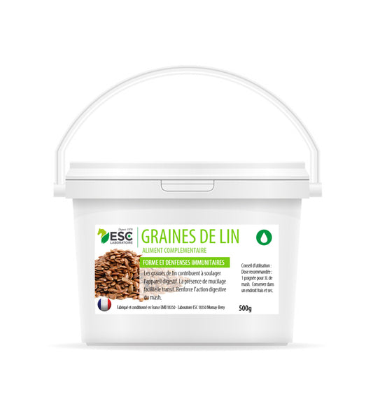 Graines de Lin cheval – Digestion & transit naturel – Soutien intestinal