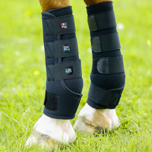 Guêtres de Paddock Air-Tech Premier Equine – Protection et Soutien Respirants pour Chevaux au Pré